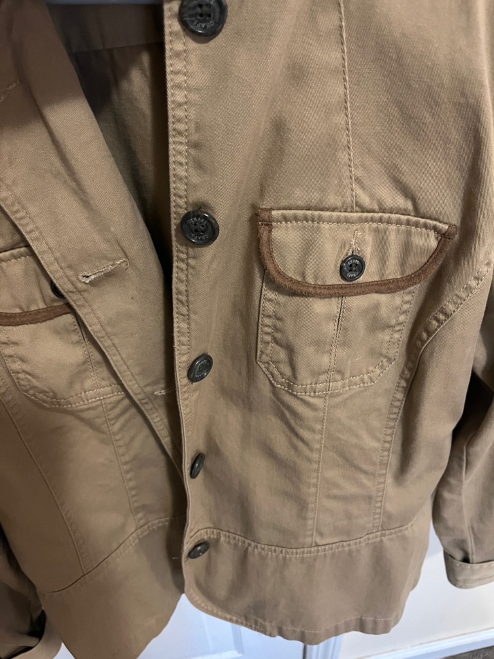 Chaps Tan Utility Jacket - Picture 4 of 4